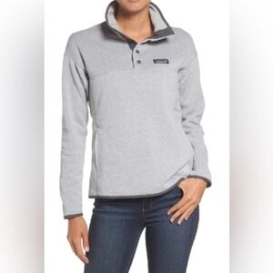 PATAGONIA Lightweight Better Sweater Marsupial Pullover Grey Medium